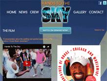 Tablet Screenshot of handstotheskymovie.com